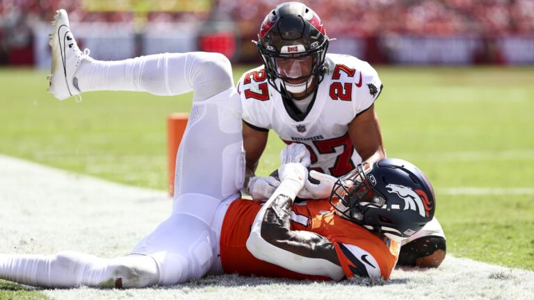 Denver Broncos vs Tampa Bay Buccaneers Match Player Stats